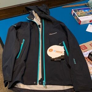 Montane Direct Ascent Jacket UK12 Event waterproof hiking walking jacket.